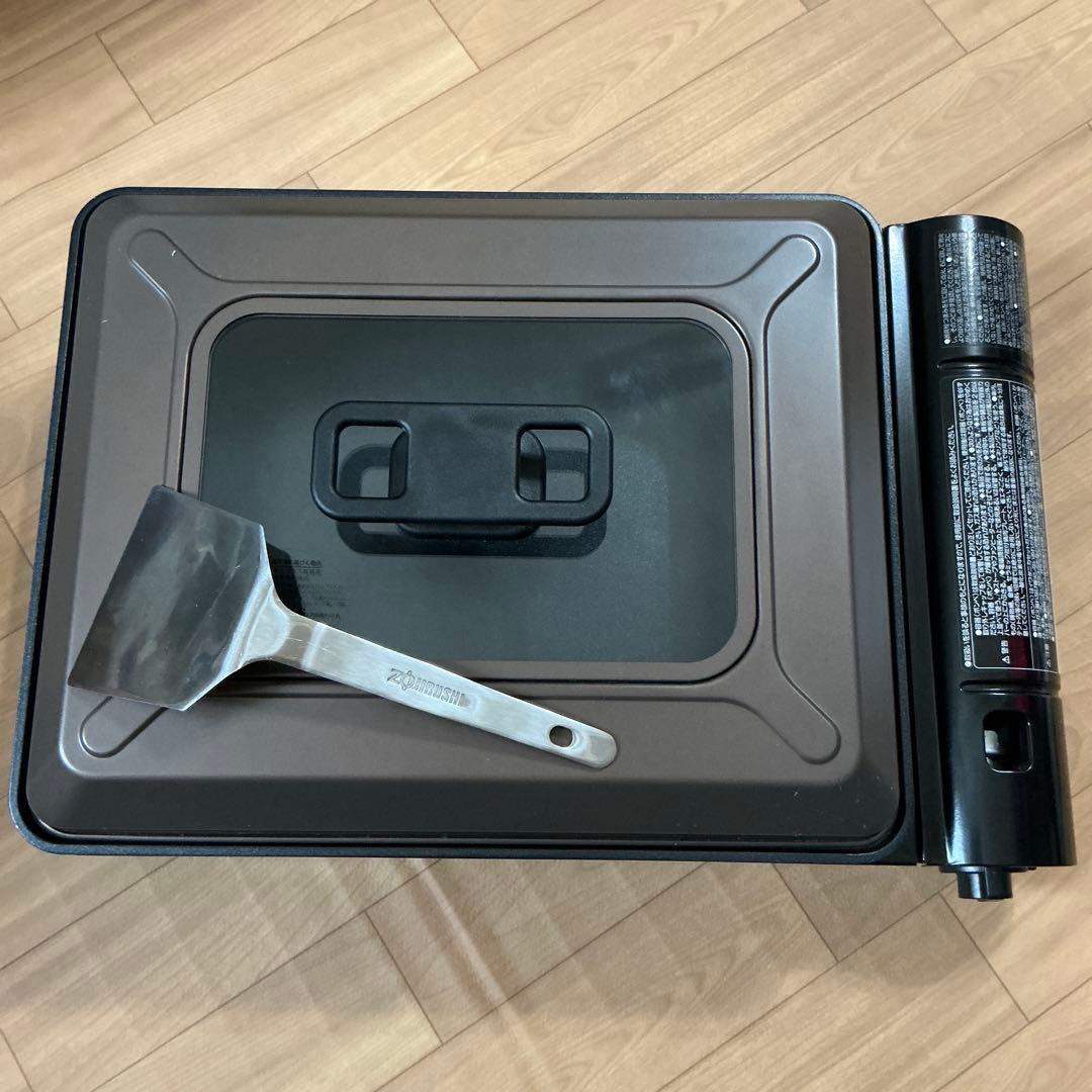 イワタニ カセットガスのホットプレート CB-GHP-A 象印 ヘラ付