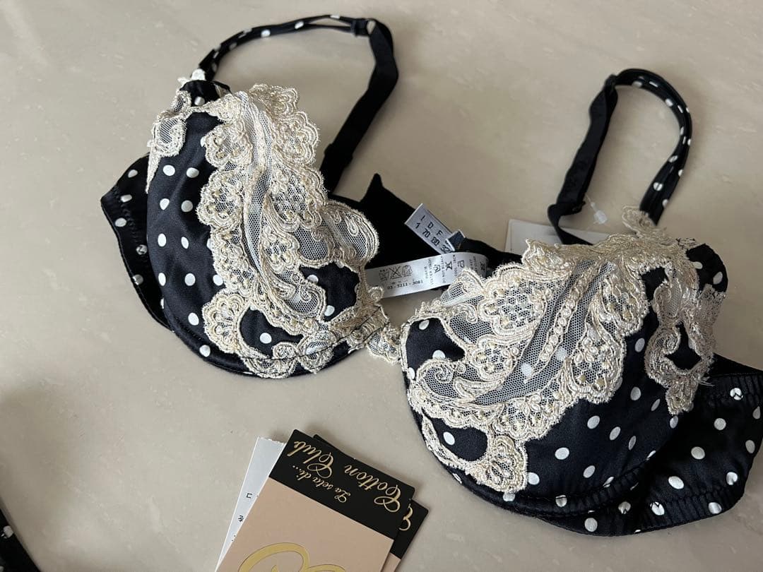 COTTON CLUB ブラジャー&ショーツセット