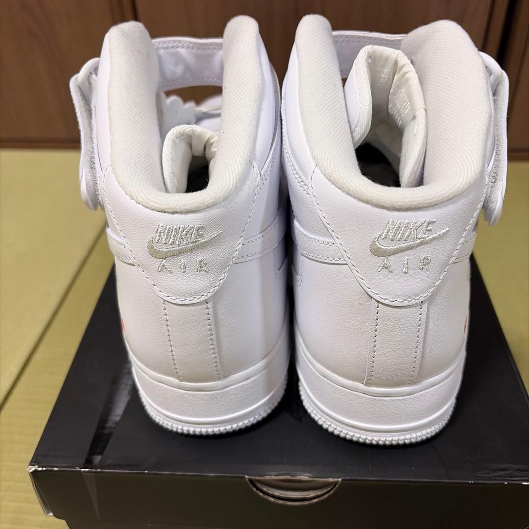 J*m様 新品！　Nike Air Force 1 Supreme ホワイト　2