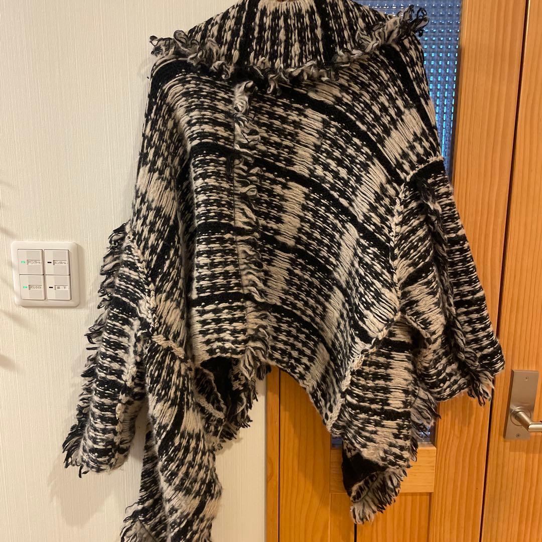 Y'S ニット　コート　ジャケット