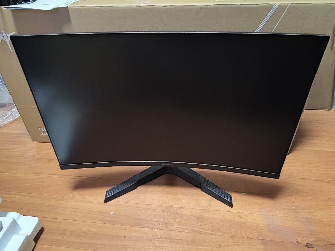 KOORUI 27インチ WQHD 180Hz 湾曲モニター 27E6QCA