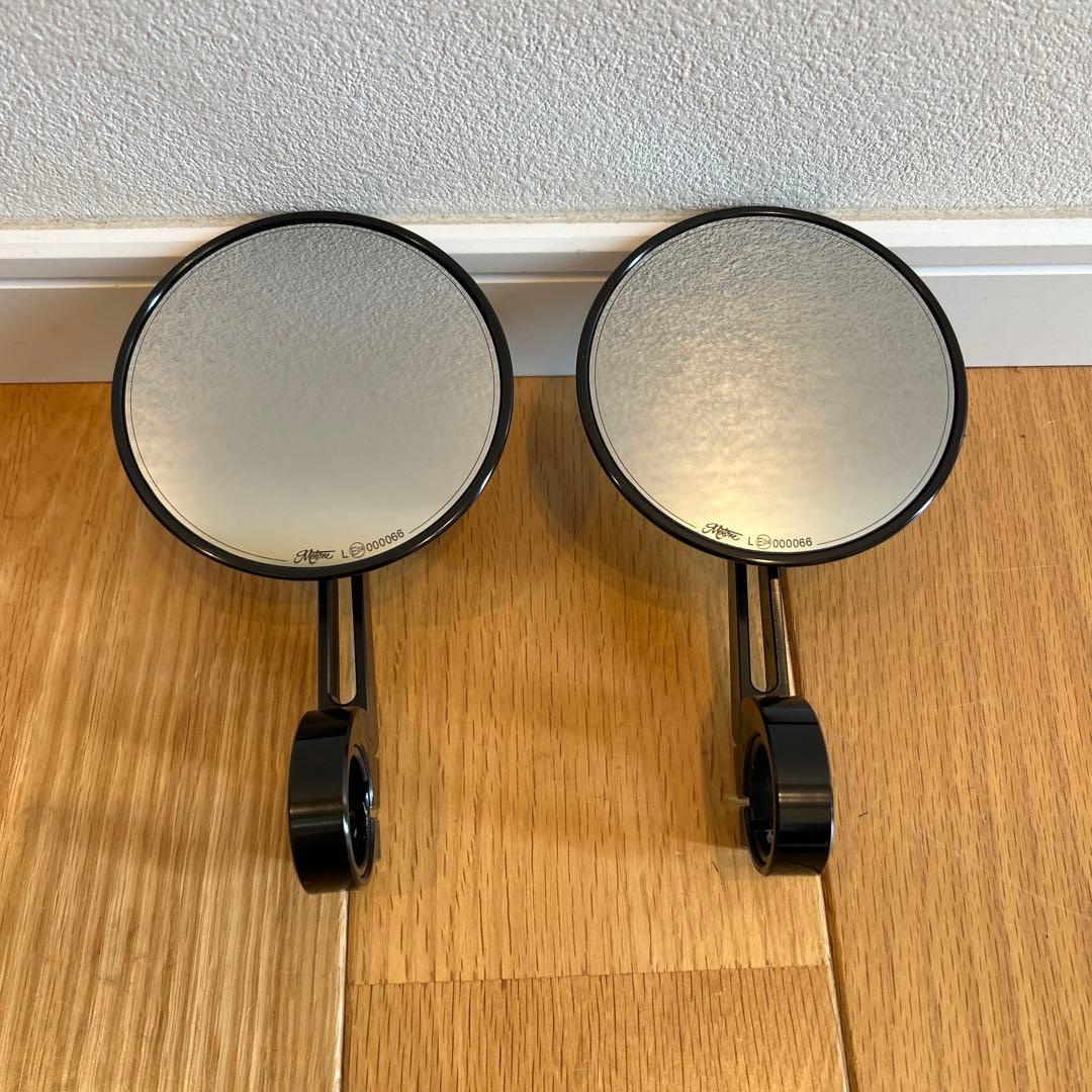 Motone バーエンドミラー　TURISMO 100mm 2コセット