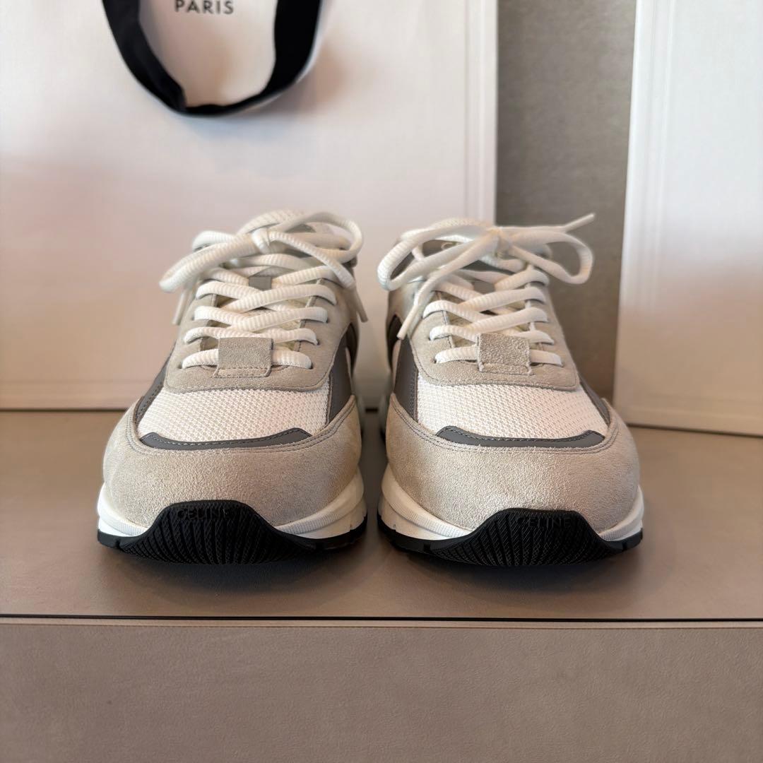 【未使用】2024年購入　正規保証タグ付き　セリーヌ　メンズ　スニーカー　42