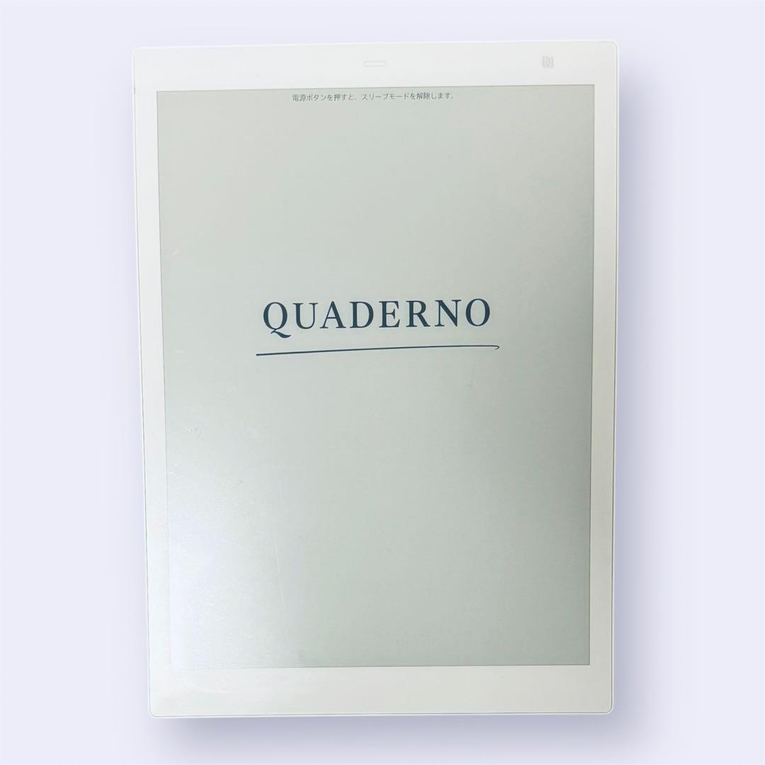 富士通QUADERNO A5 Gen2（モノクロ・白黒）タブレット