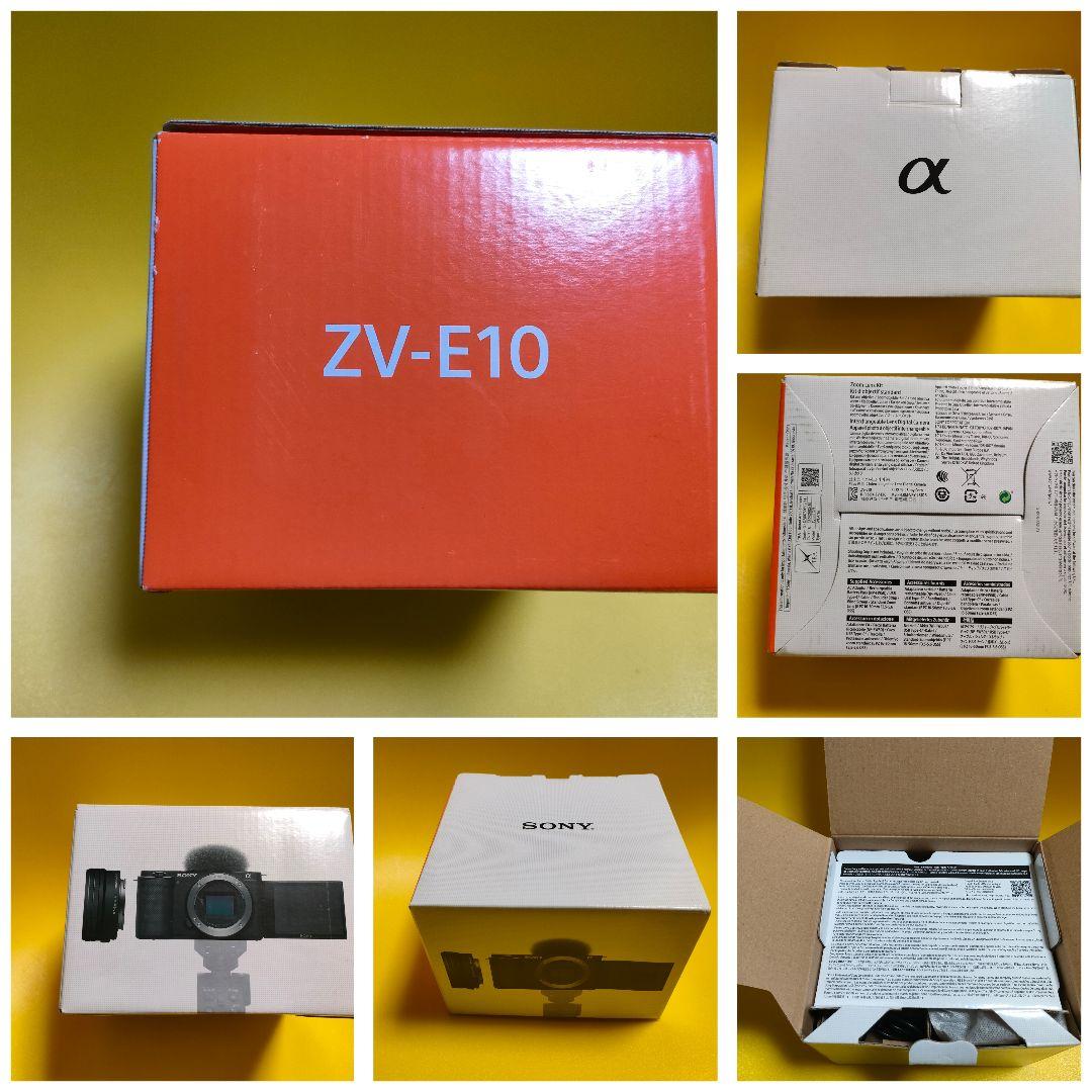 デジタルカメラ SONY ZVE 10 4K UHD VLOG CAMERA