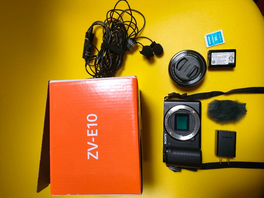 デジタルカメラ SONY ZVE 10 4K UHD VLOG CAMERA