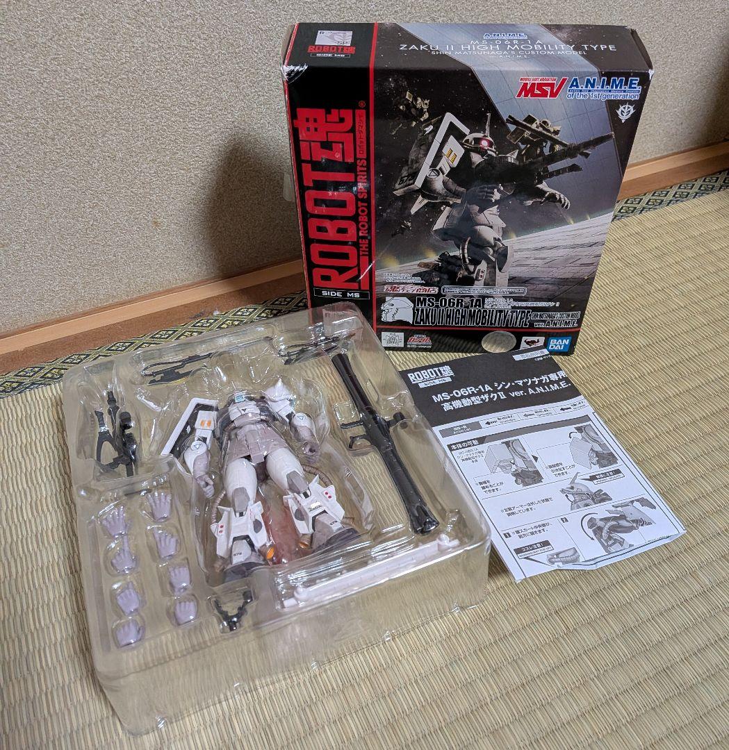 k*6様 開封済 ROBOT魂SIDE MSMS-06R-1A シン・マツナガ