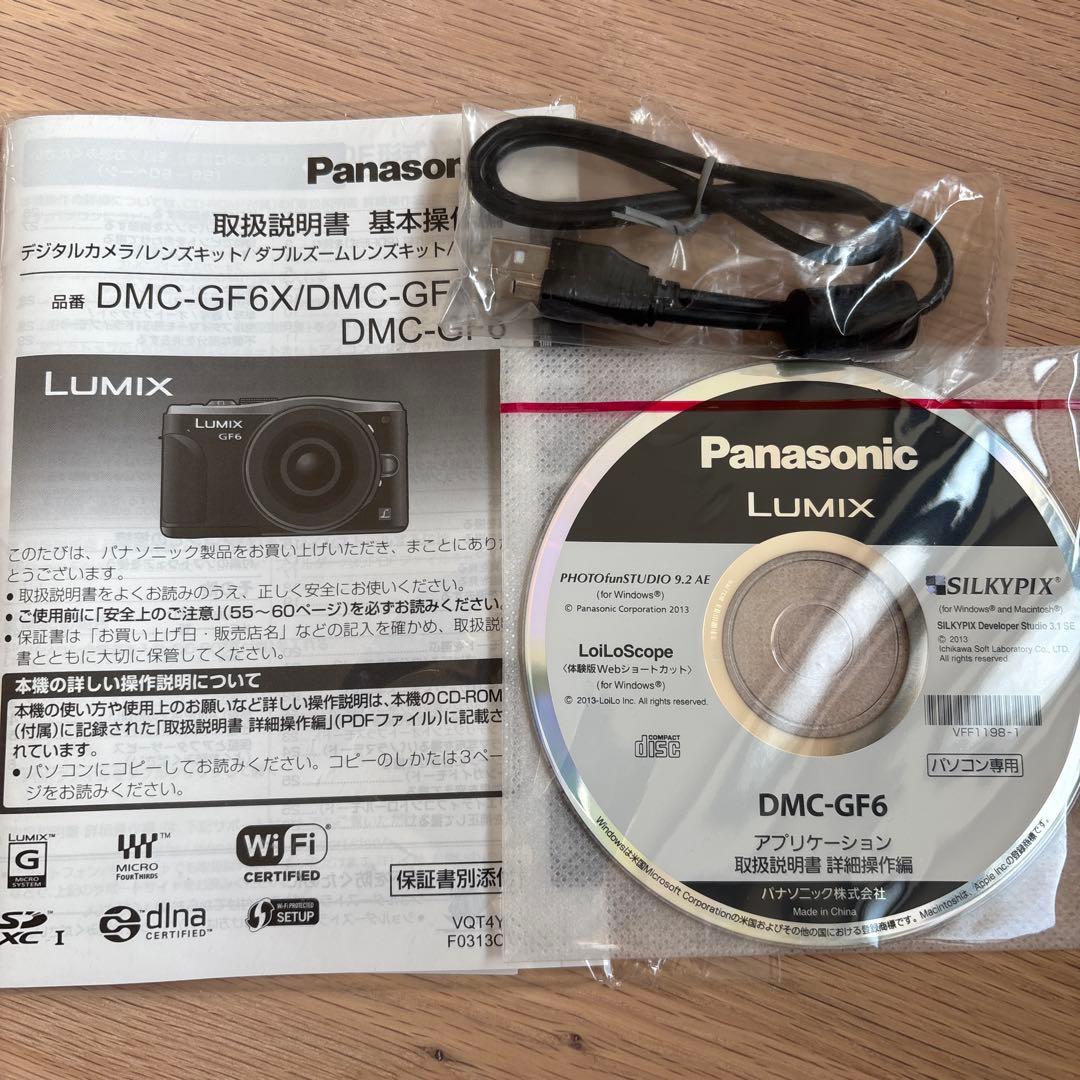 Panasonic DMC-GF6W ミラーレスカメラ