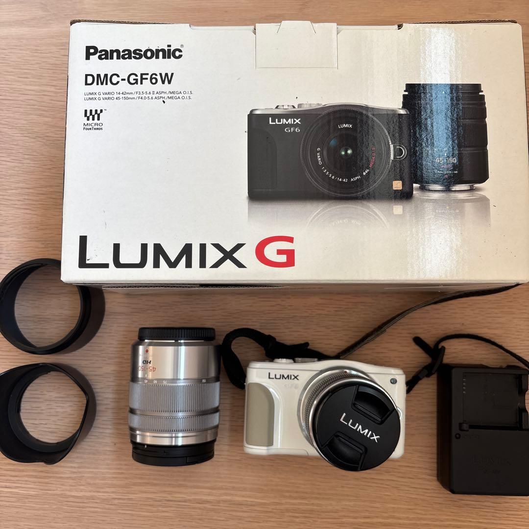 Panasonic DMC-GF6W ミラーレスカメラ
