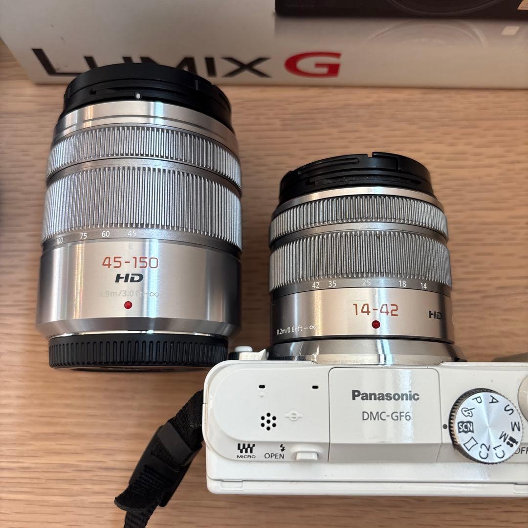 Panasonic DMC-GF6W ミラーレスカメラ