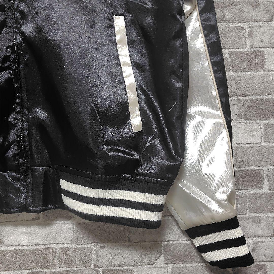 激レア‼️　鉄腕アトム　手塚治虫　スカジャン　龍　日本列島　桜　Mサイズ