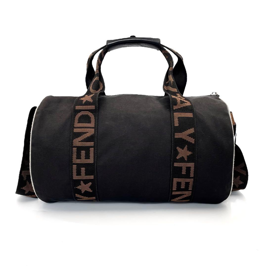 FENDI フェンディ 2way ミニボストン ショルダーベルト付き ポーチ付き