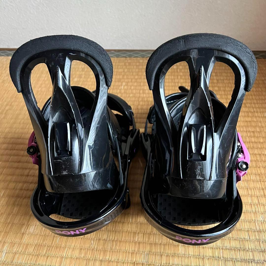 バートン W's ビンディング PONY Mサイズ！ 3D 4×4 に対応！