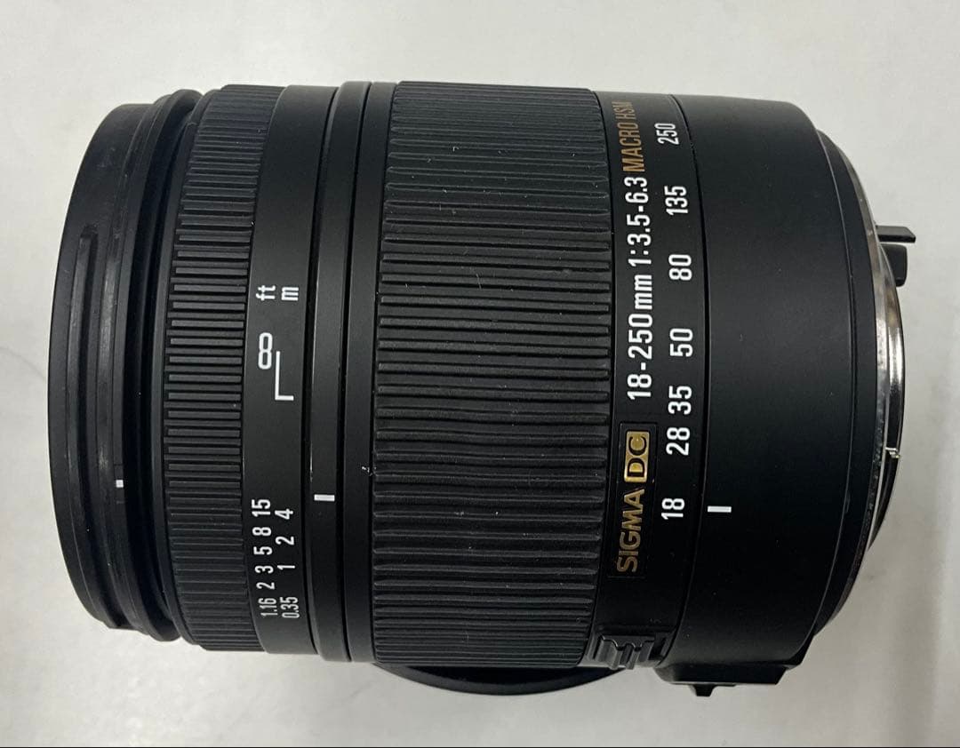 レンズ(ズーム) SIGMA 18-250mm F3.5-6.3 DC MACRO HSM