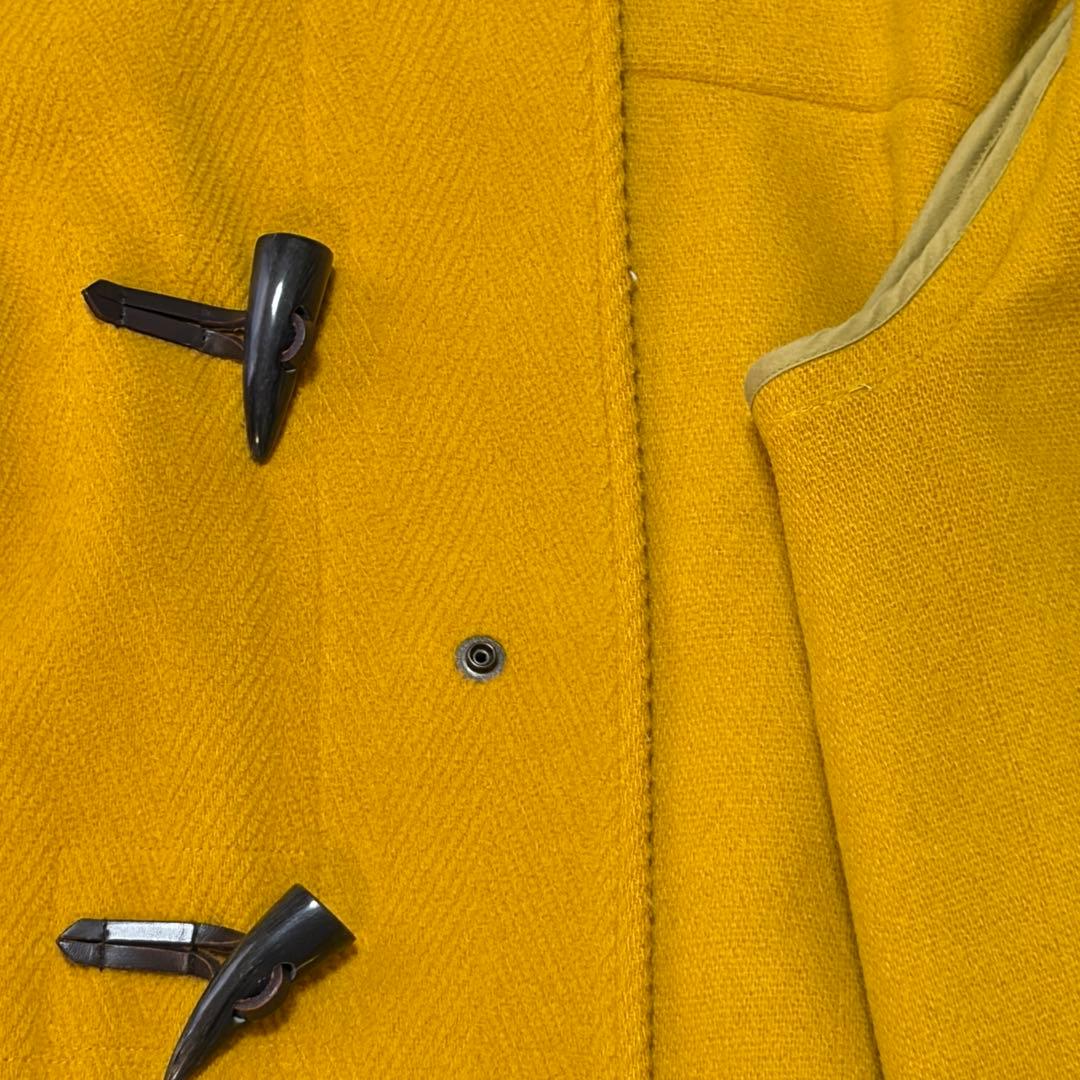 Orcival オーシバル ダッフルコート ヘリンボーン マスタードイエロー 1
