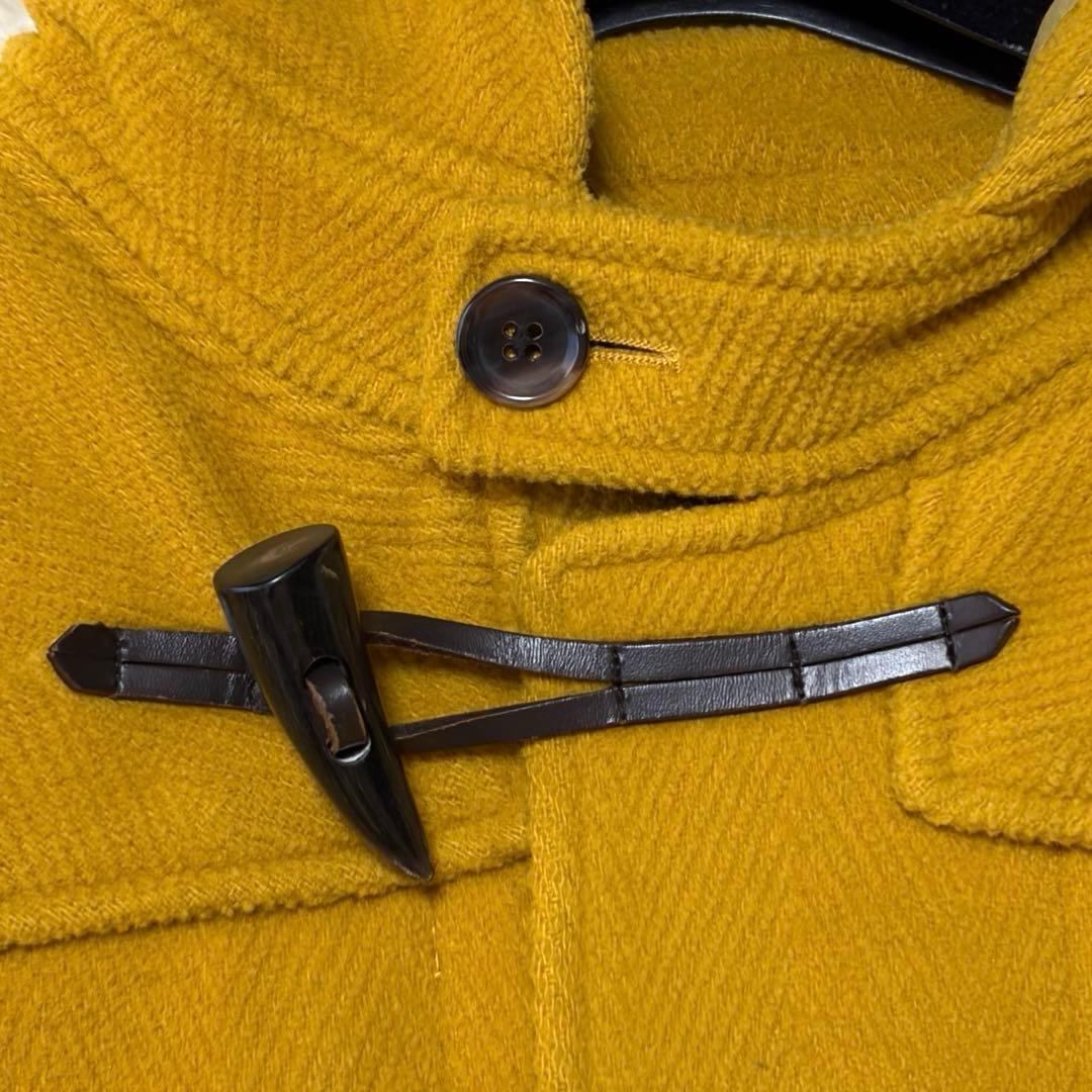 Orcival オーシバル ダッフルコート ヘリンボーン マスタードイエロー 1