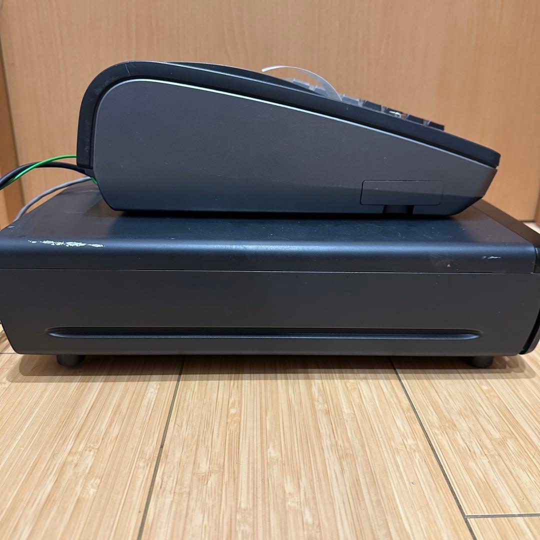 カシオレジスター10部門 CASIO TE-300（BK）レシート紙付き