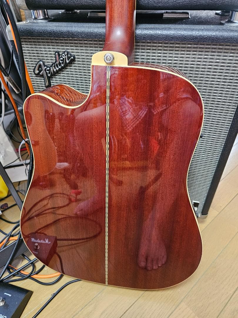 美品 オール単板 エレアコ エピフォン DR-500 MCE