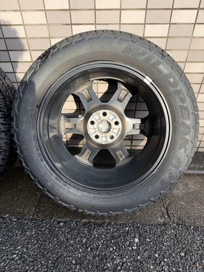 2023年新車外しRAV4 オフロードPKGⅡ 純正18インチ 4本 送料込み