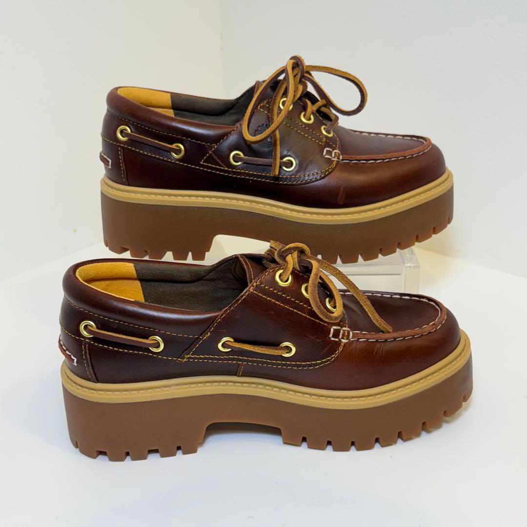 (極美品)ティンバーランド ストーンストリート ボートシューズ 23.5cm