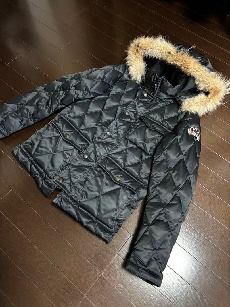 RJB フラットヘッド キルティング ダウンジャケット 38