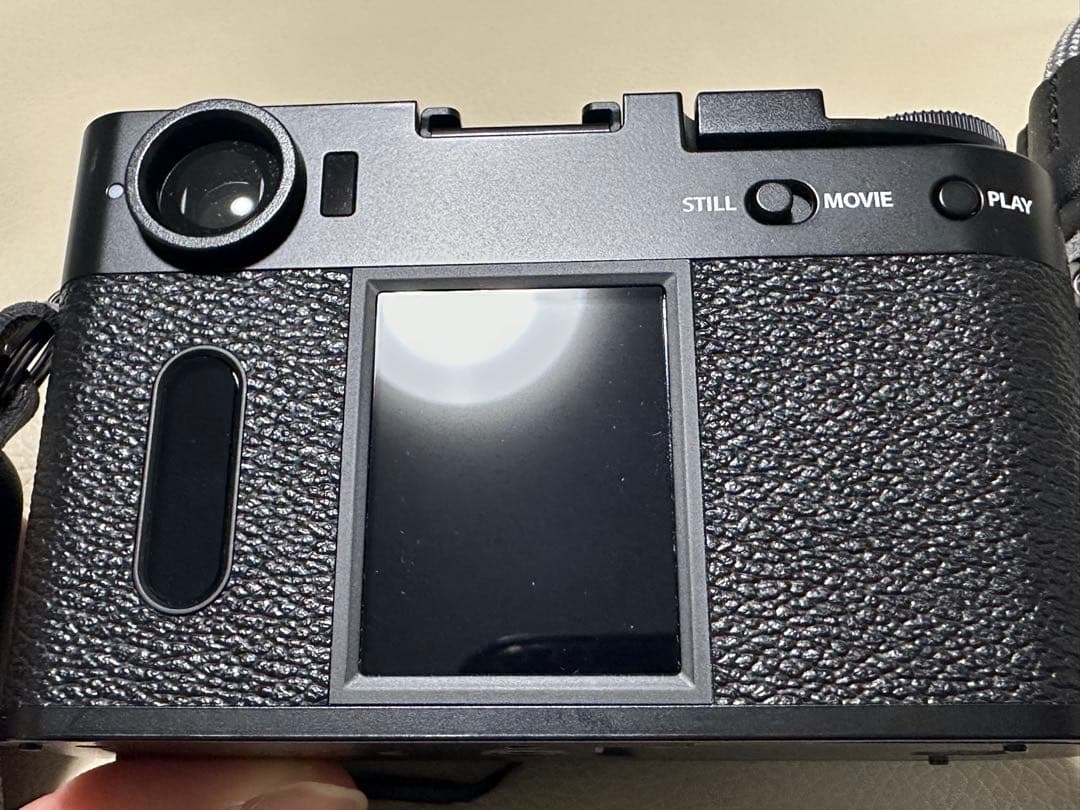 fujifilm x-half ブラック　中古美品　保護フィルムおまけ