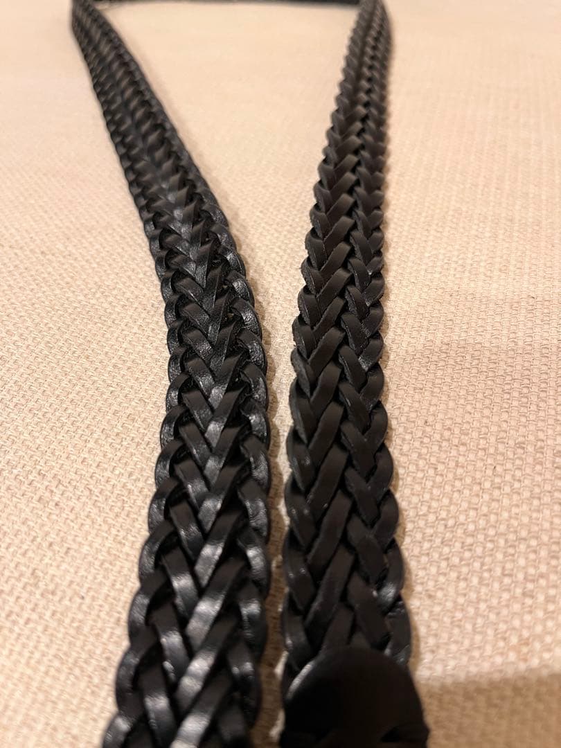 【美品】slow ハービー メッシュベルト 黒 Mサイズ