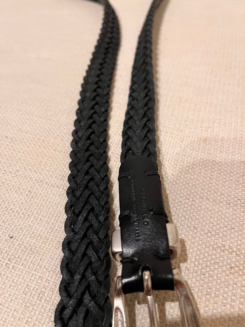 【美品】slow ハービー メッシュベルト 黒 Mサイズ