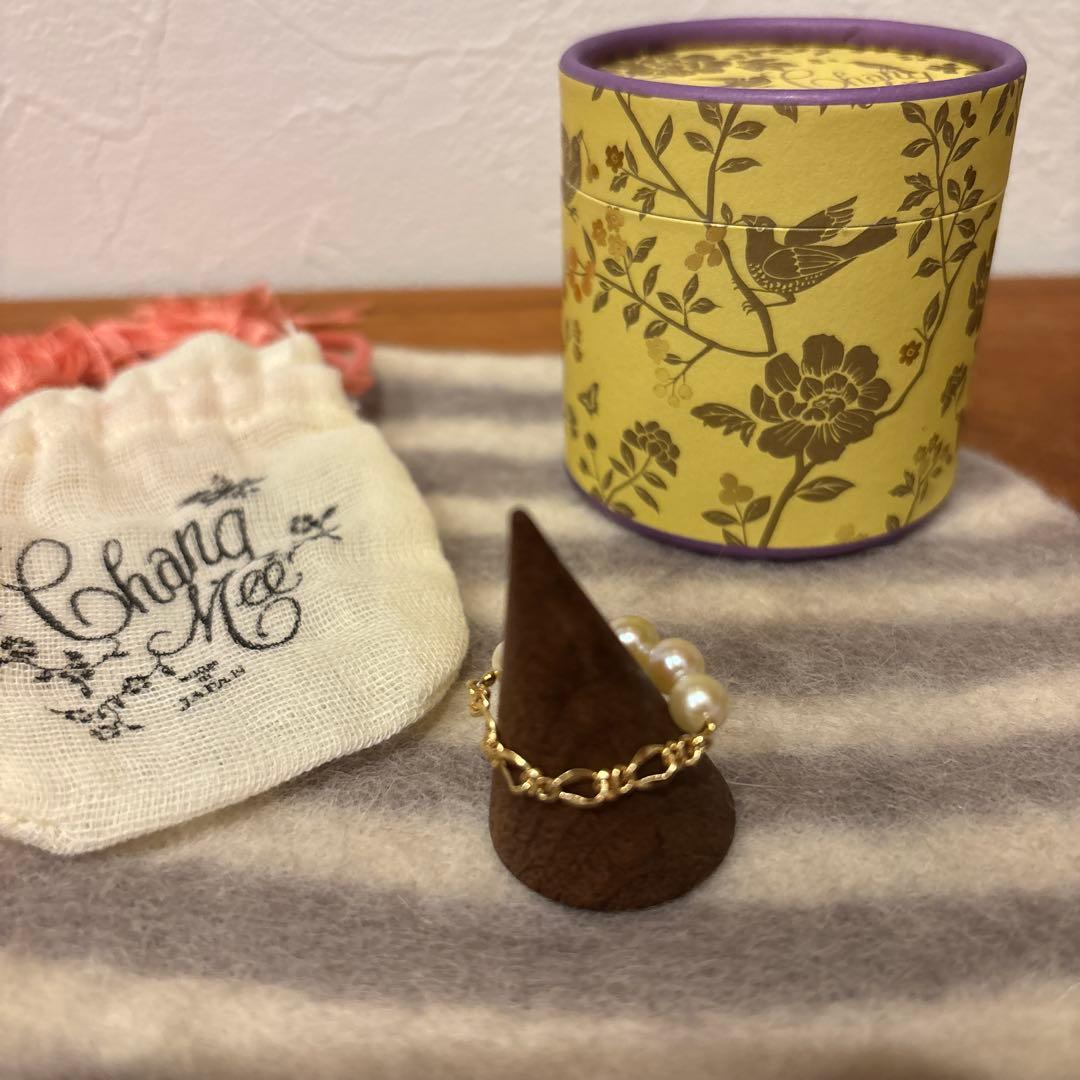 【新品】chang meeチャンミー　リング　箱・保存袋付き