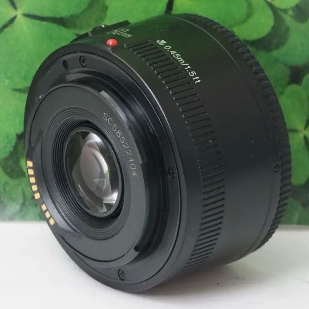 【美品】YONGNUO YN50mm F1.8 EFキャノンEF用 明るい単焦点