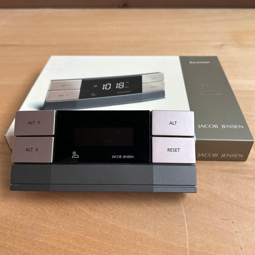 JACOB  ヤコブイェンセン　ウェザーステーション　気圧計