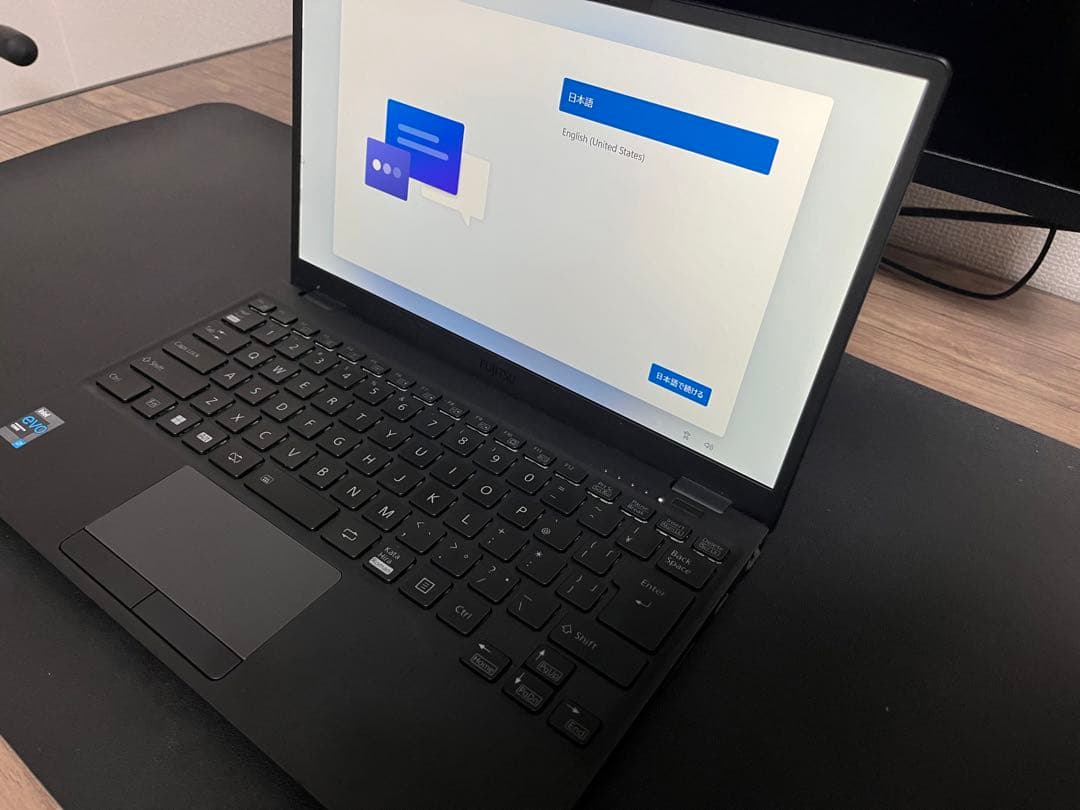 【新品同様】FUJITSU 富士通　フルブラック　LIFEBOOK ライフブック