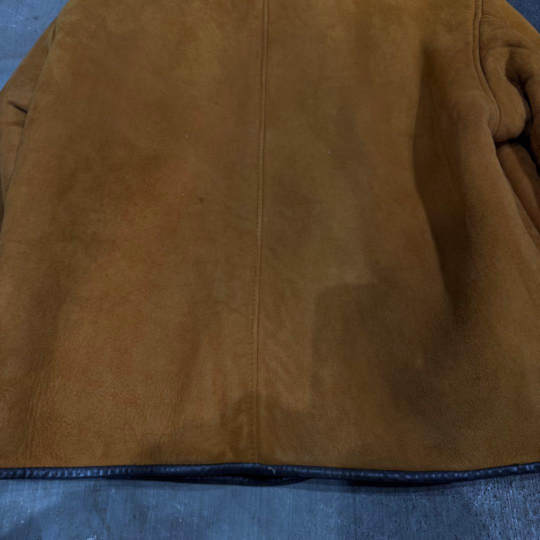 80's nescio シープスキン　ムートン　ボア　ジャケット　英国製　y2k