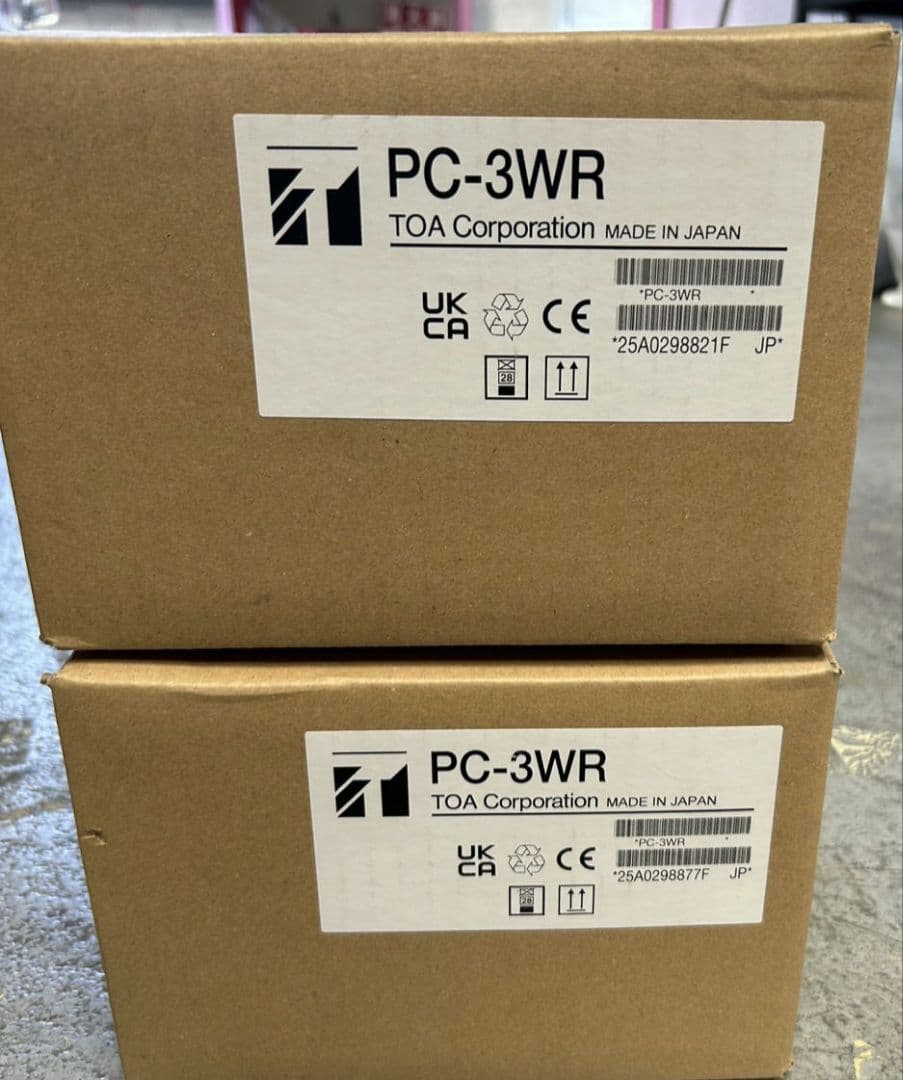 TOA PC-3WR スピーカー　２台