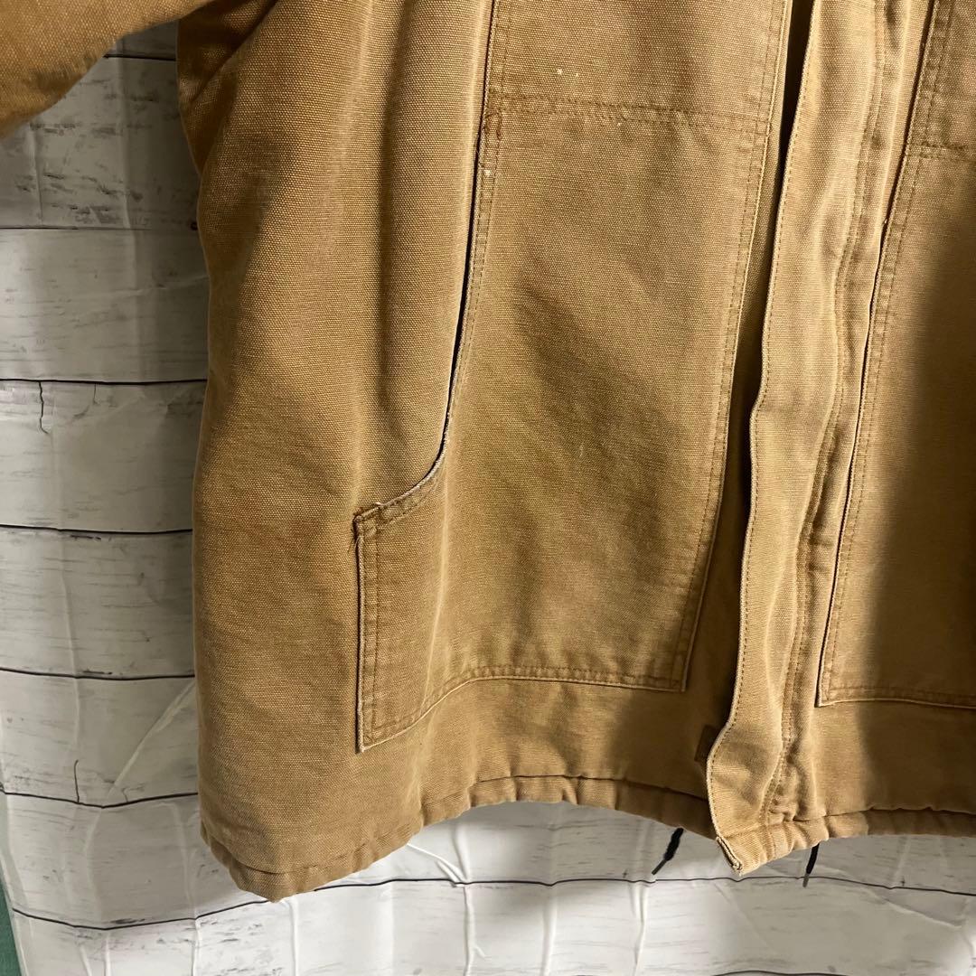 ま*屋様 状態良好　Carhartt　トラディショナルジャケット　ブラウン　US