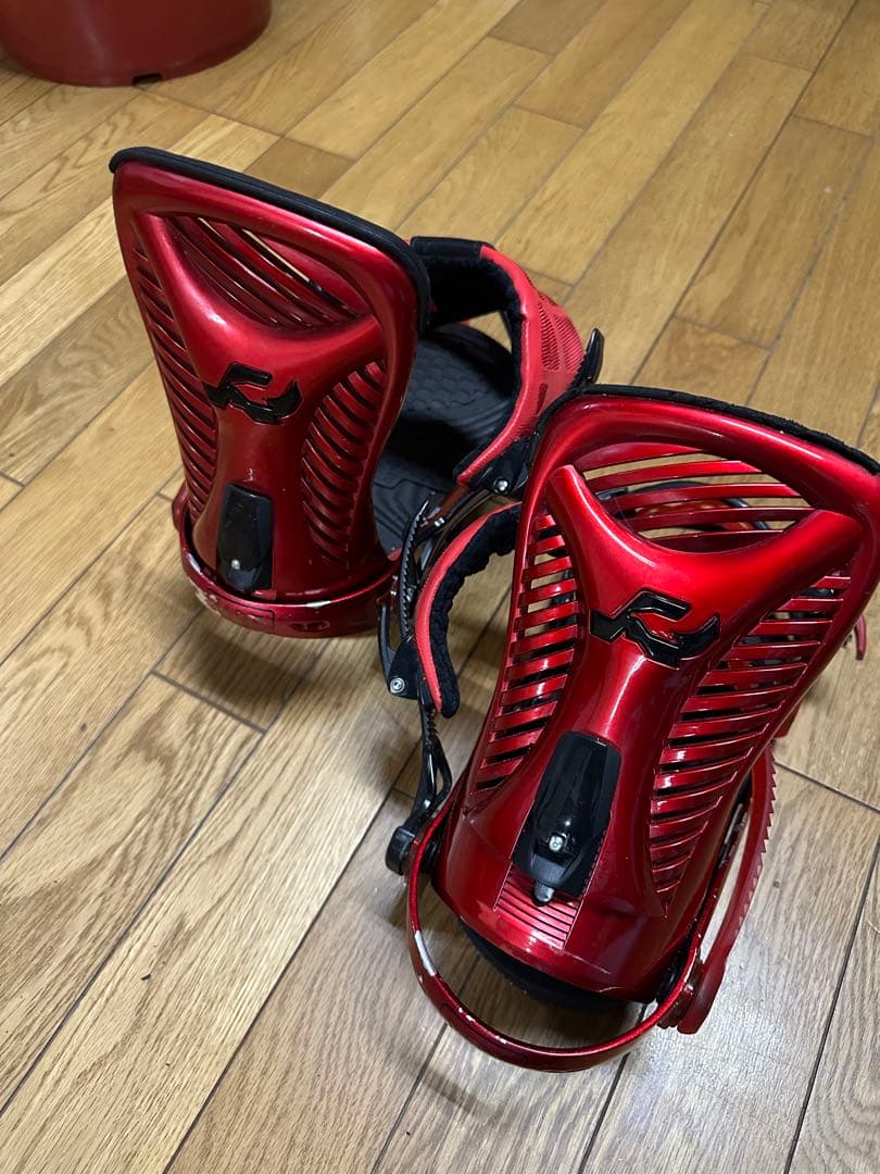 Ride Capo スノーボードビンディング レッド