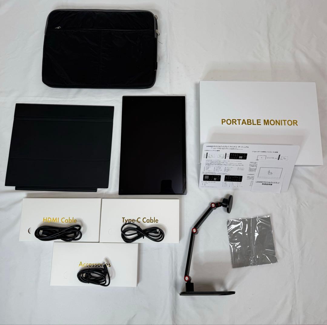 極美品　LANMEY モバイルモニター 16インチ 144Hz 2.5K QHD