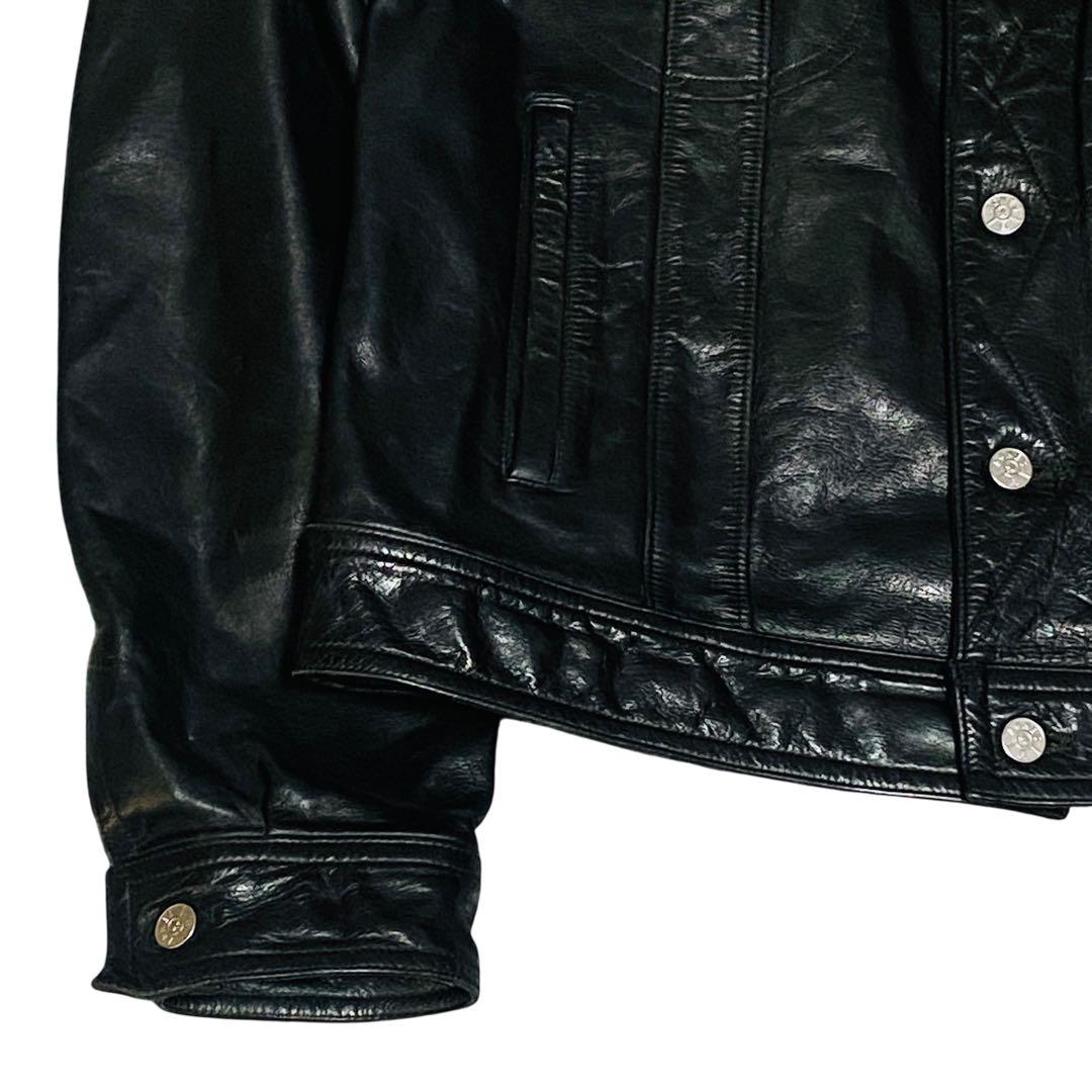 【美品】90s agnis b. homme アニエスベーオム レザージャケット