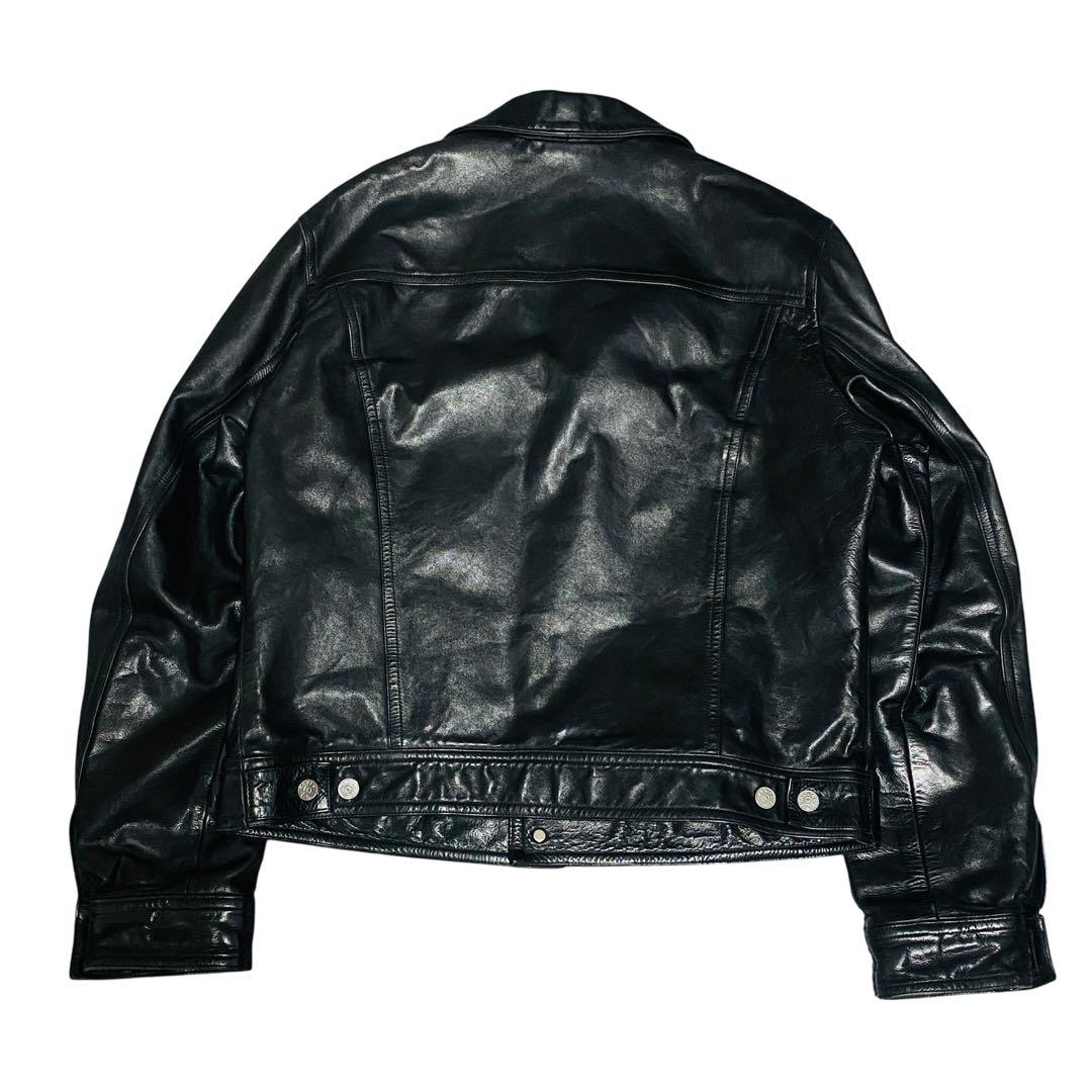 【美品】90s agnis b. homme アニエスベーオム レザージャケット