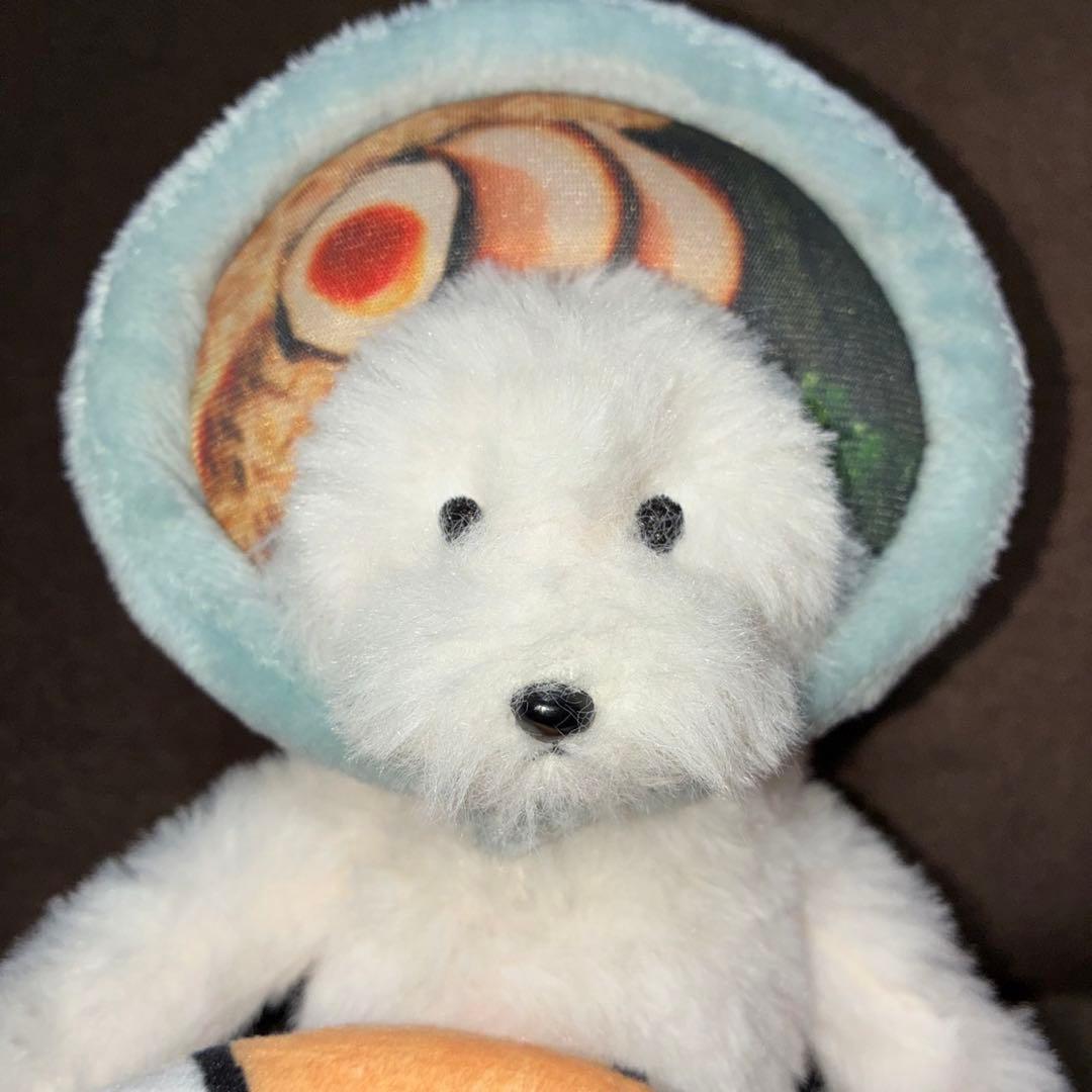 犬記録　ぬいぐるみマスコット　犬　ラーメン　クマノミ　着せ替えセット