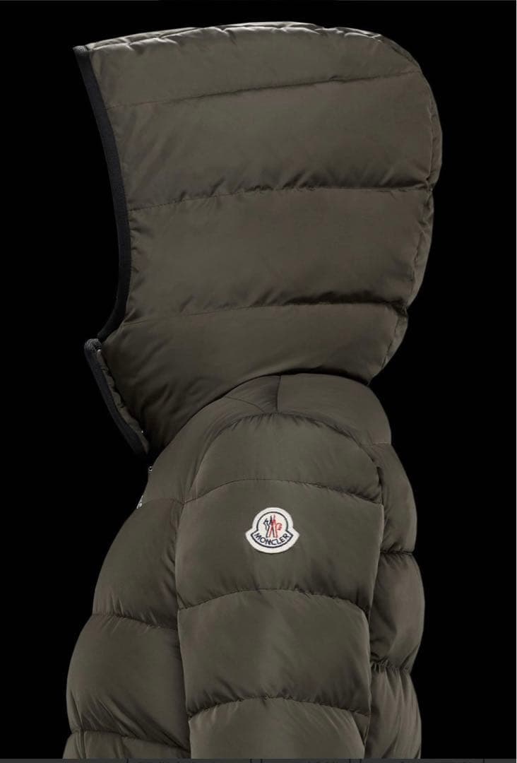 破格！モンクレールbetulong ☆ロングダウンコート・ジャケット☆カーキ美品