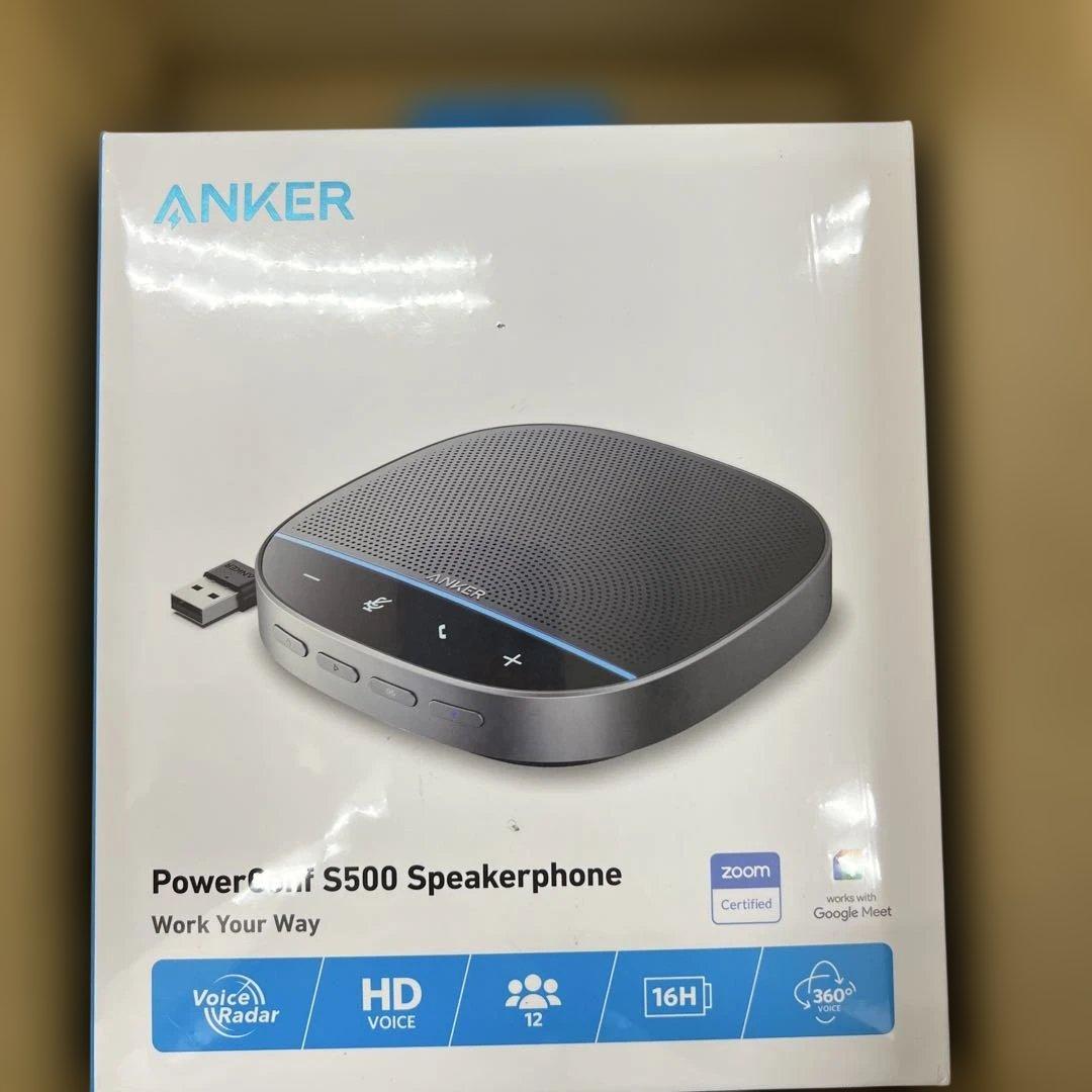 169 Zoom認定Anker PowerConf S500 スピーカーフォン
