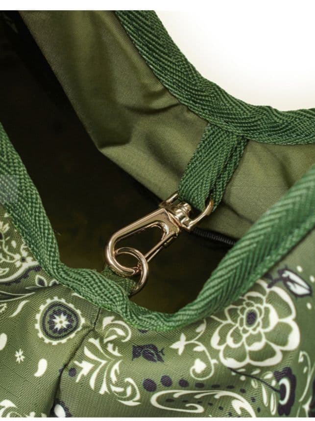 LeSportsac LG MARCHE BAG オリーブグリーン