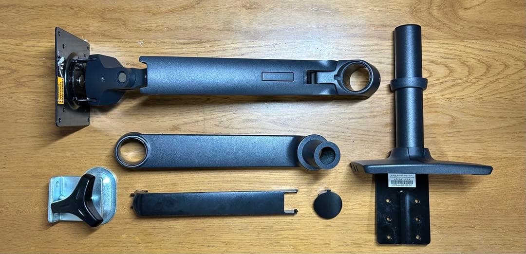 【超美品】ergotron モニターアーム ブラック