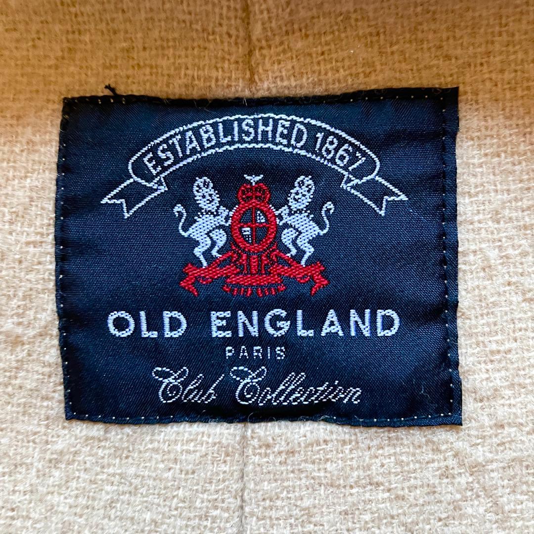 OLD ENGLAND ムーアブルック　ロング丈 ダッフルコート ヘリンボーン