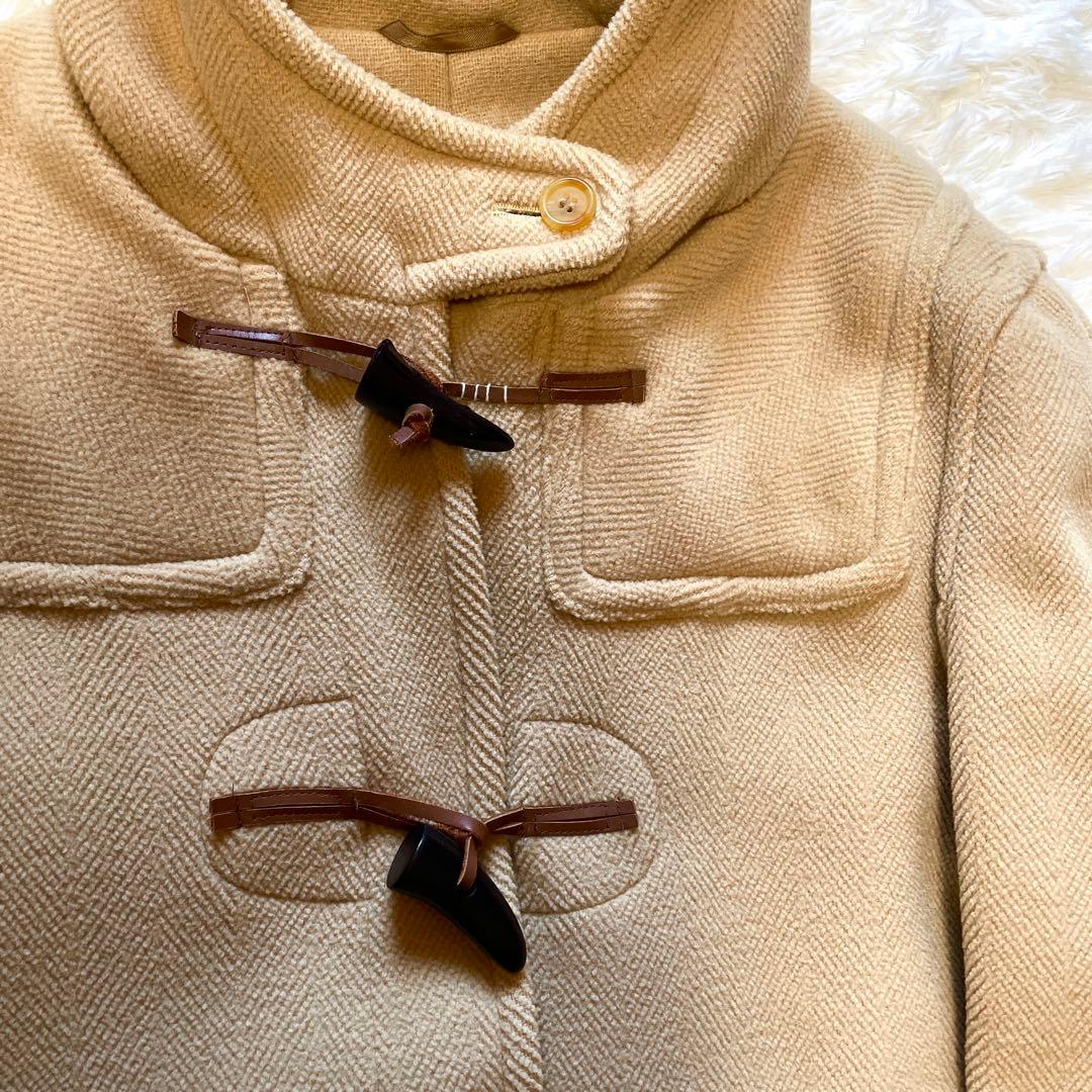 OLD ENGLAND ムーアブルック　ロング丈 ダッフルコート ヘリンボーン