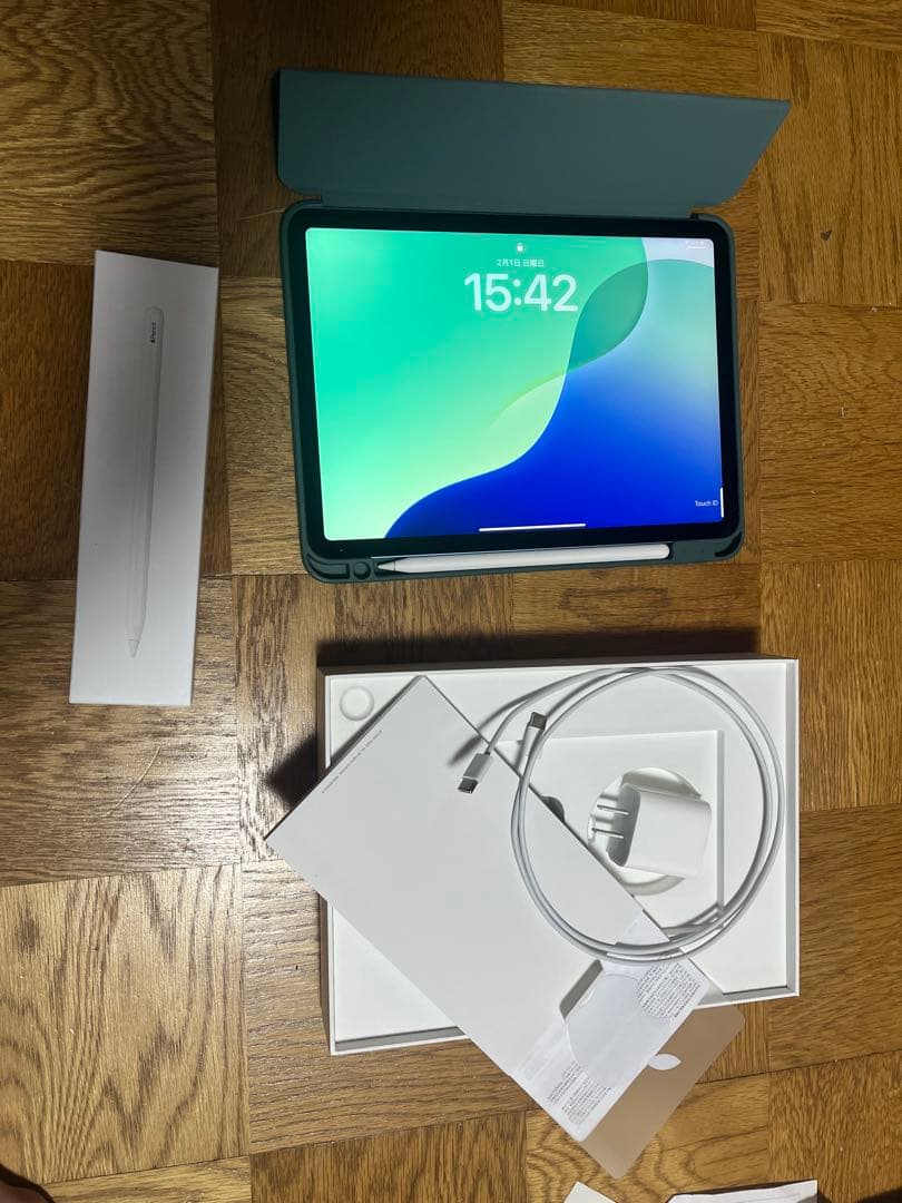 iPad air 第5世代、Apple Pencil第2世代