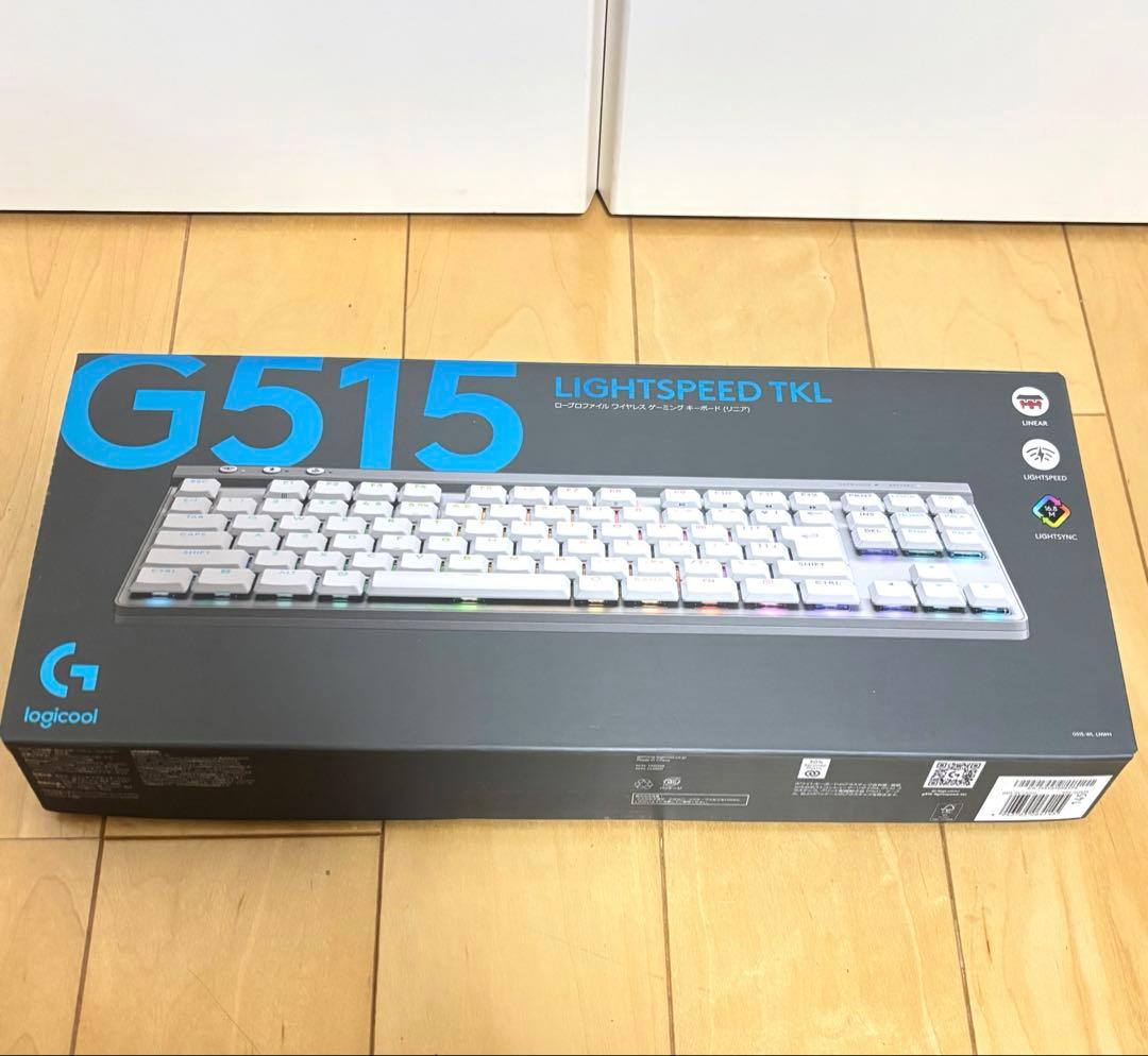 Logicool G G515 TKL ホワイト リニア　　ワイヤレスキーボード