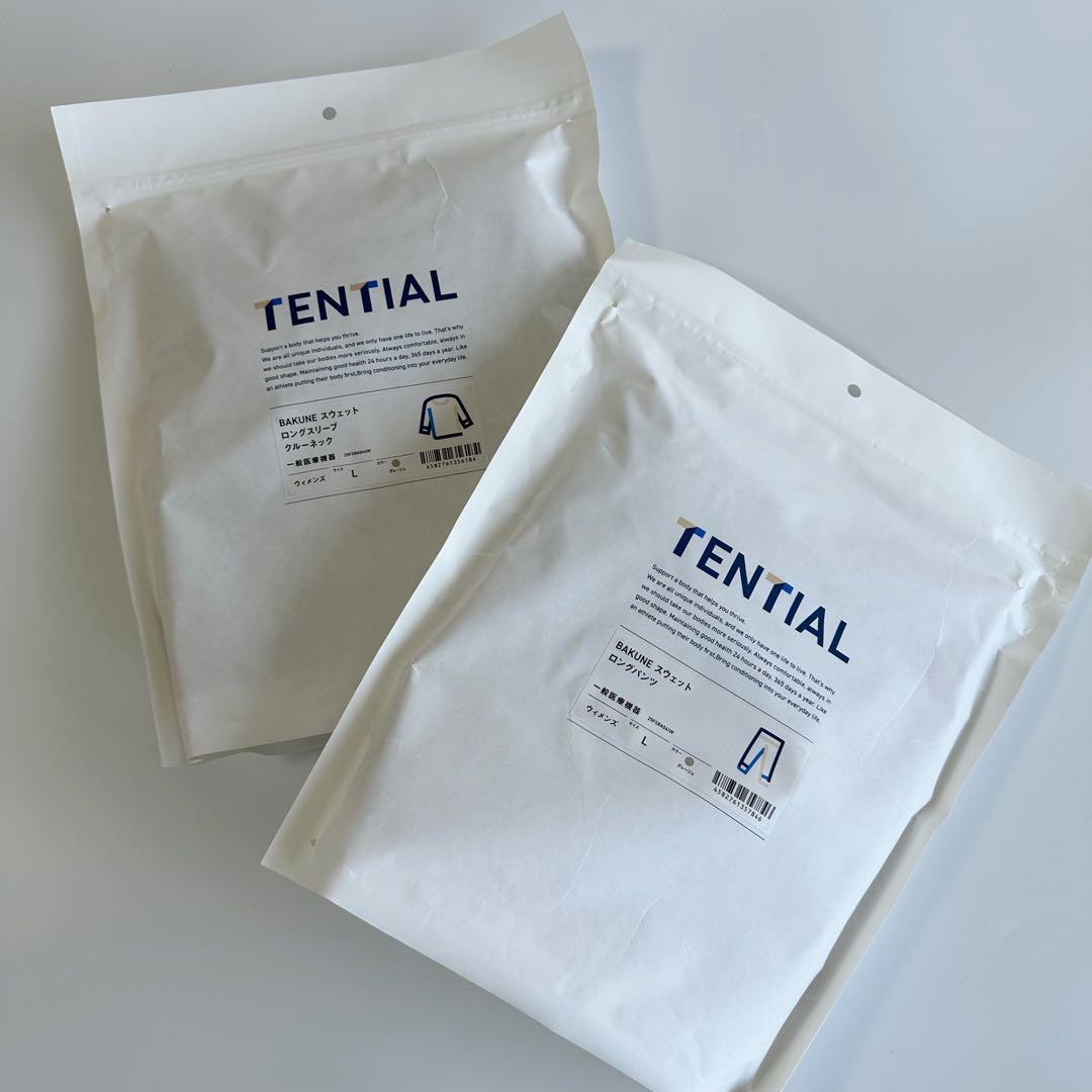 BAKUNE スウェット ウィメンズ 上下セット グレージュ(Greige) L