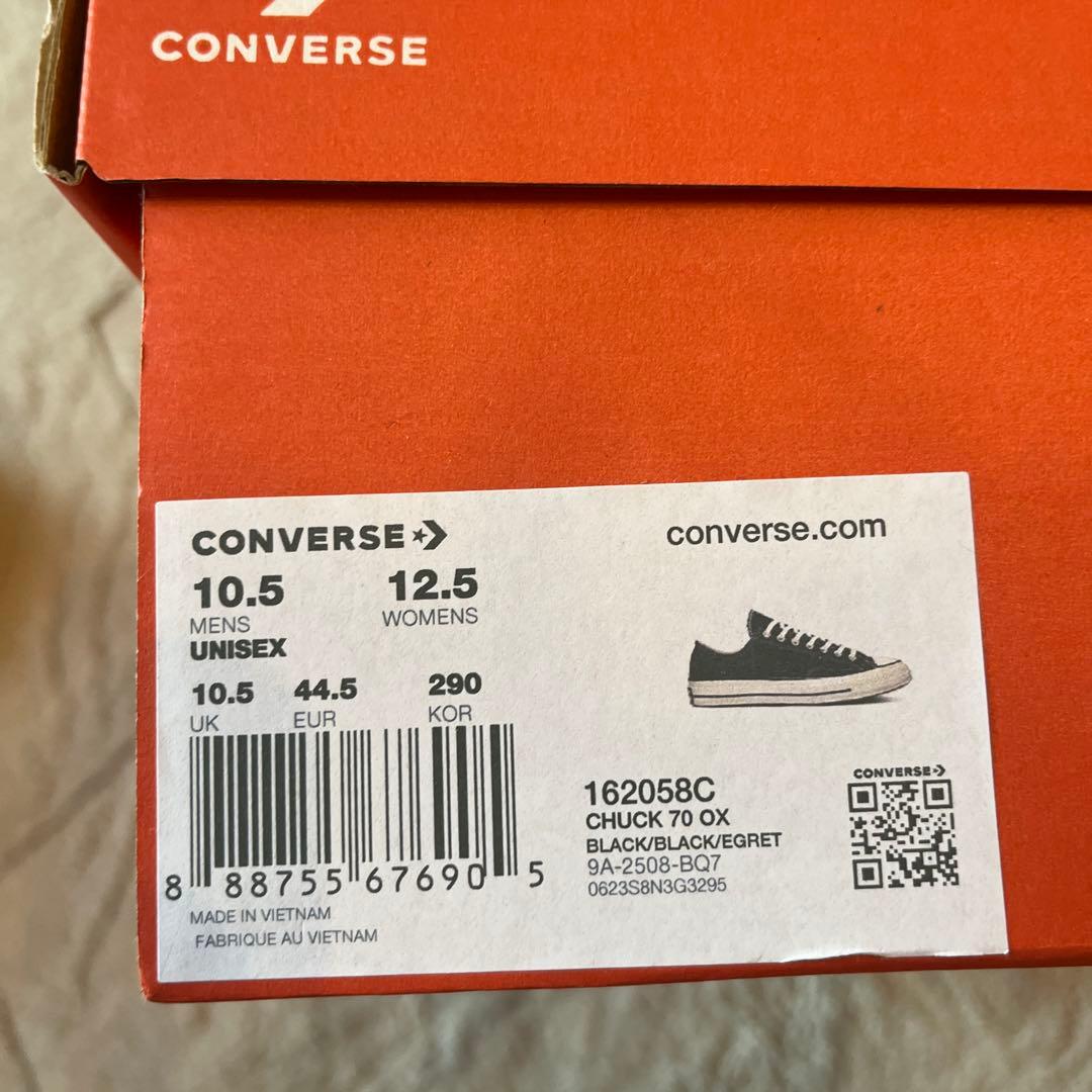 新品未使用　コンバースct70 チャクテイラー　29cm